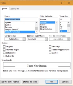 Texto de formato como sobrescrito ou subscrito no Word - Suporte da  Microsoft
